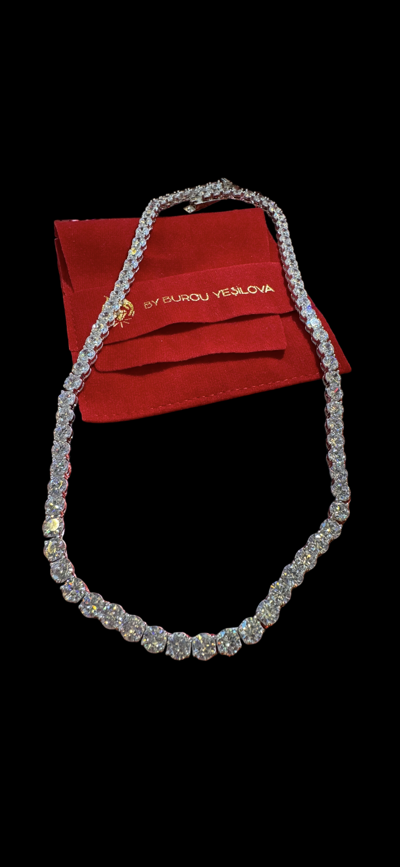 Süzme suyolu kolye 925 ayar(5mm’den 2.5 mm)