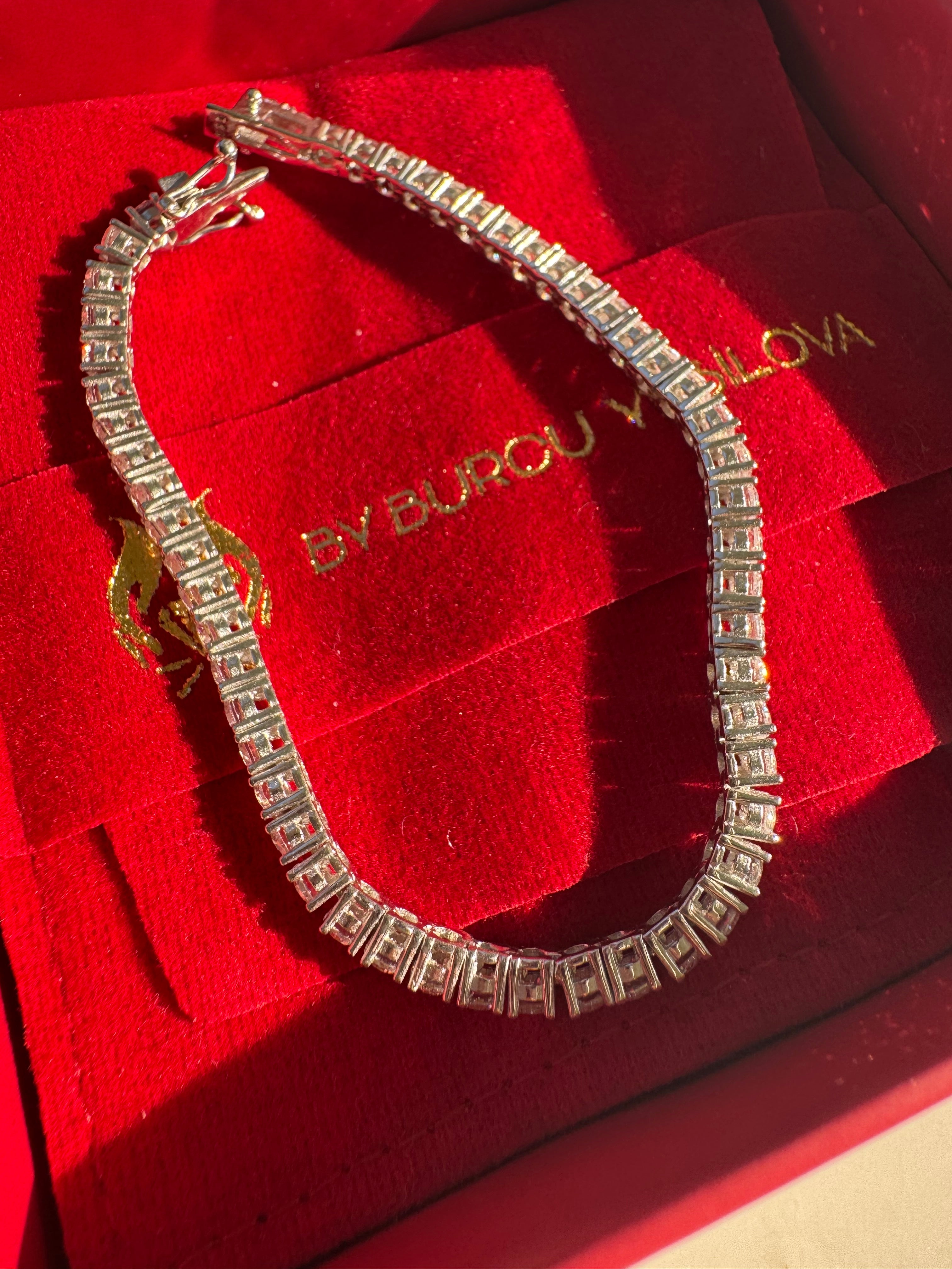 3 mm suyolu bileklik 925 ayar gümüş