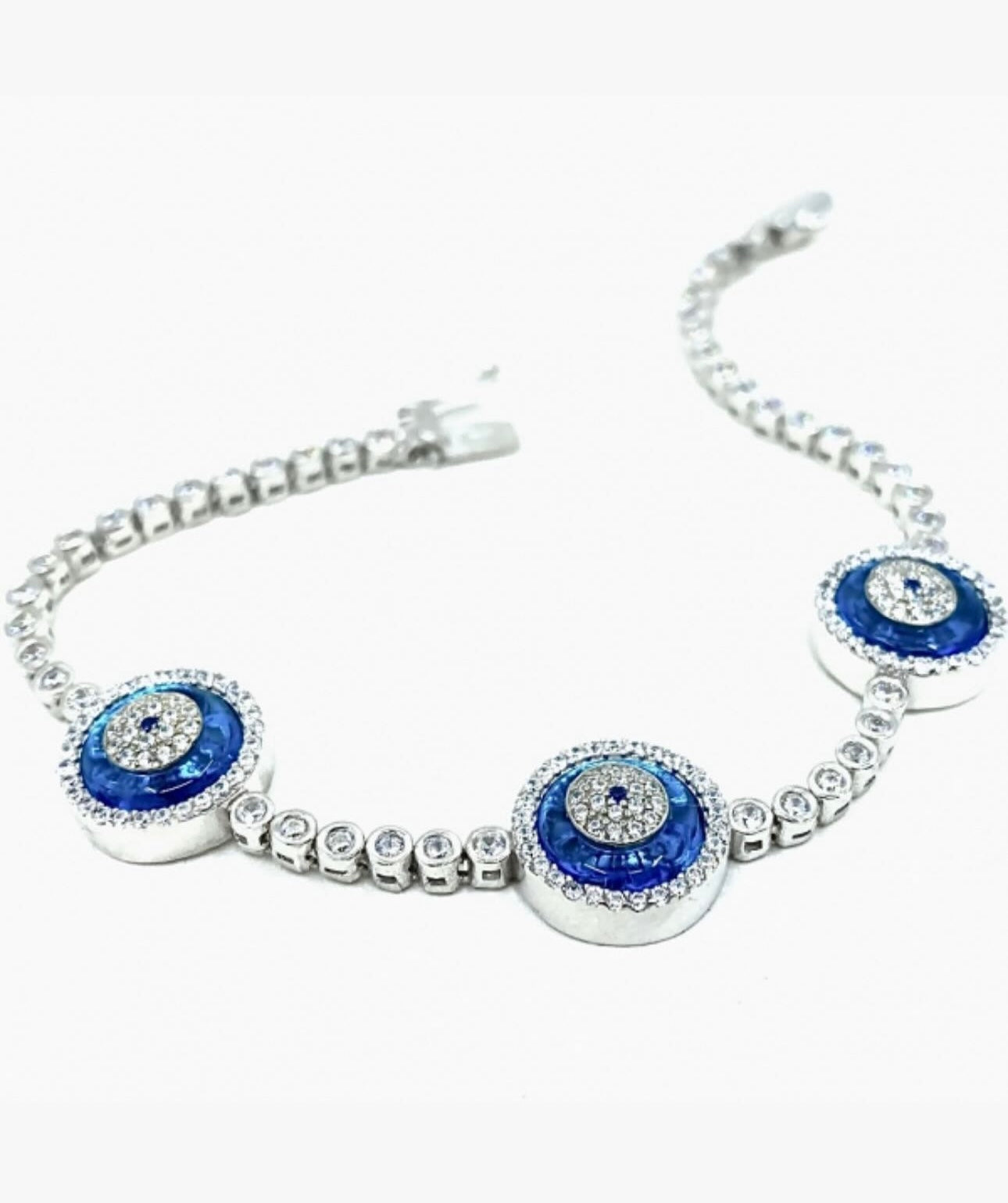 Cam göz üçlü bileklik