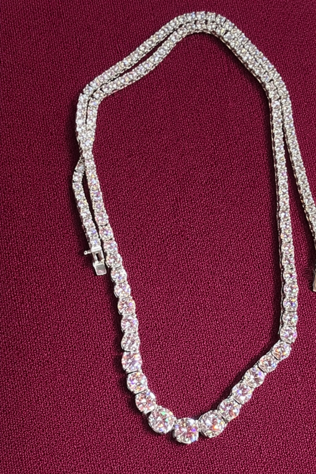 5 mm-2.5 mm arası süzme suyolu kolye (40 cm )